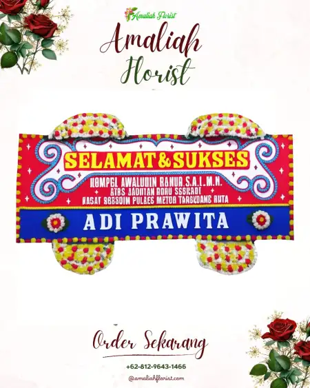 Papan Bunga Ucapan Selamat Kayu Aro Barat